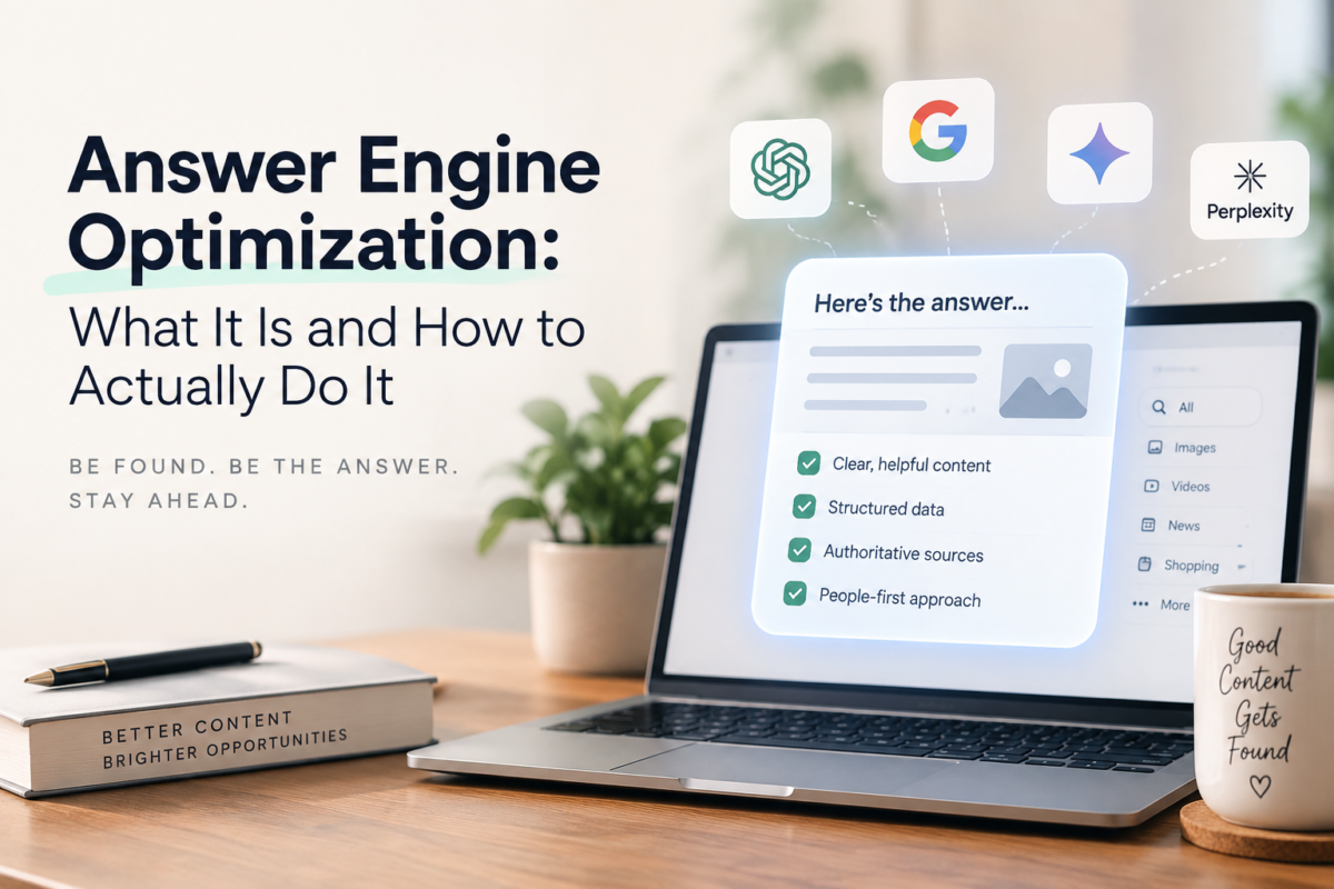 Answer Engine Optimization: What It Is and How to Actually Do It