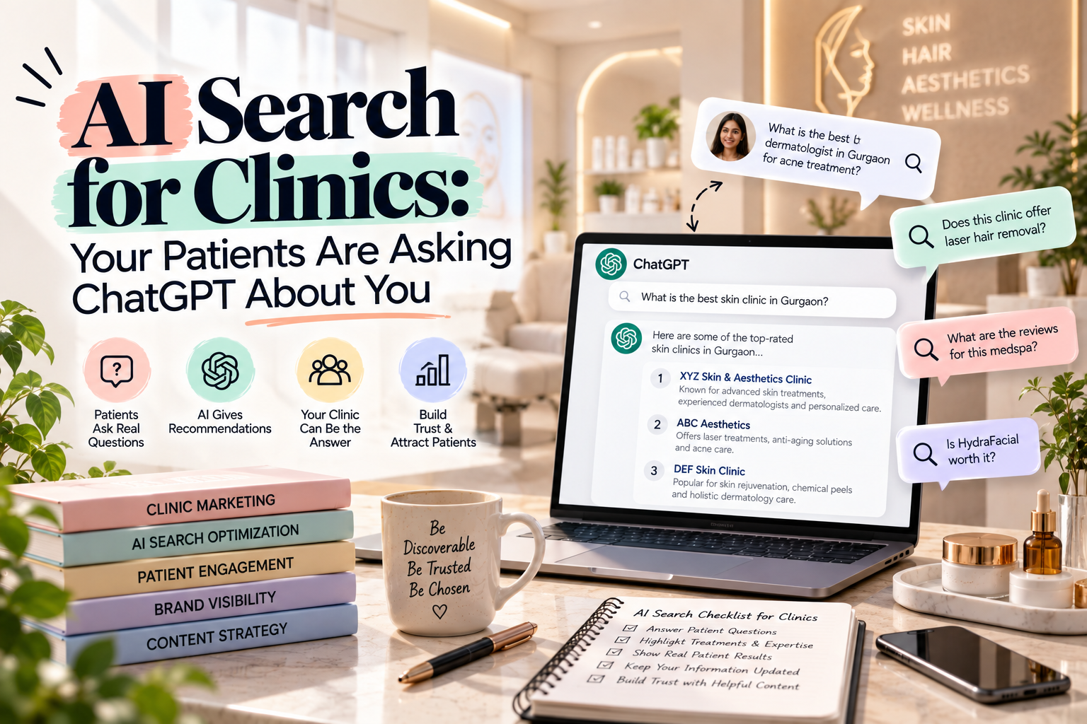 ai search for clinics