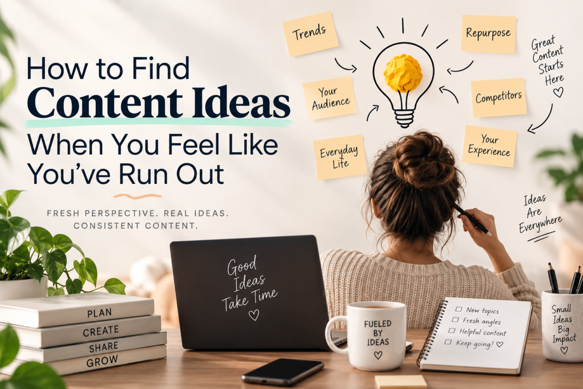How to find content ideas - idatecontent